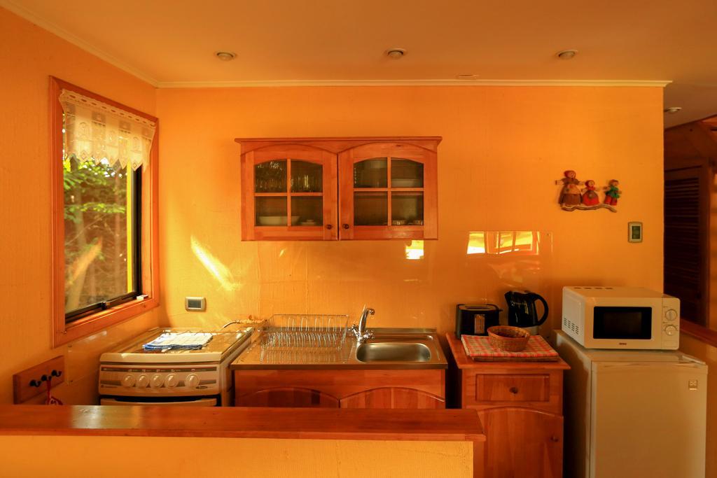 Hotel Y Cabanas Patagonia Green Puerto Aysen Zimmer foto
